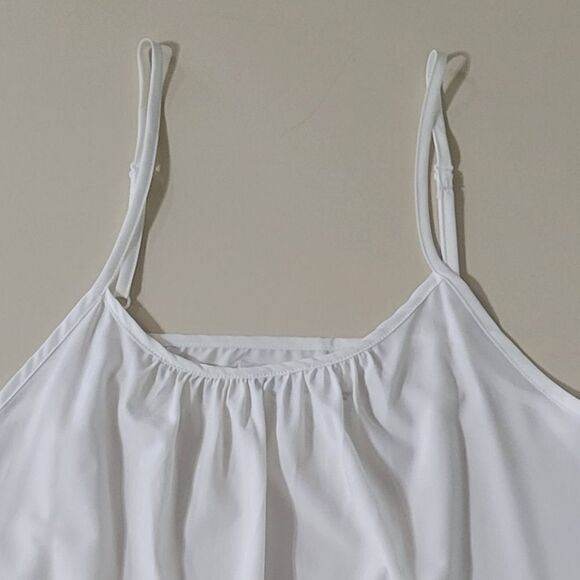 Time and Tru White Camisole Tank Top - Picture 7 of 11